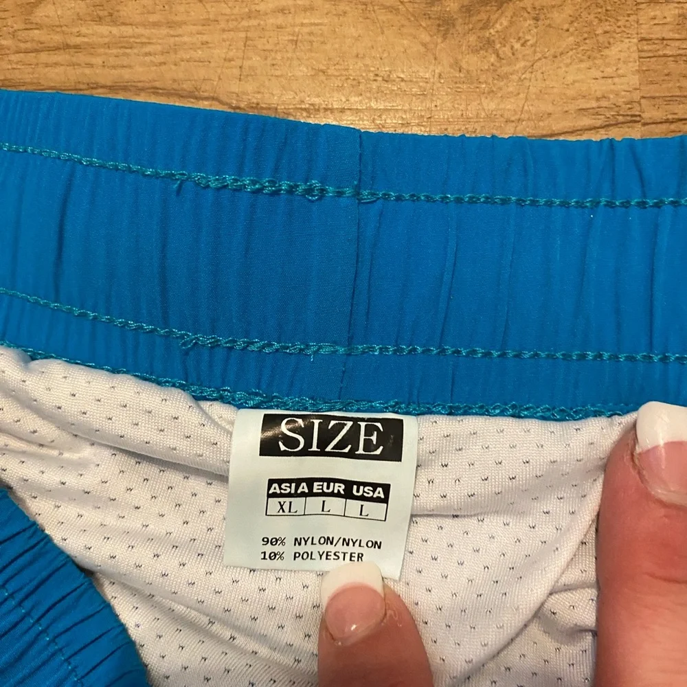 Men's Blue Swim Trunks